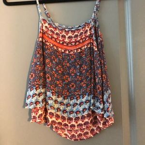 ANGIE- thin strap crop/tank top